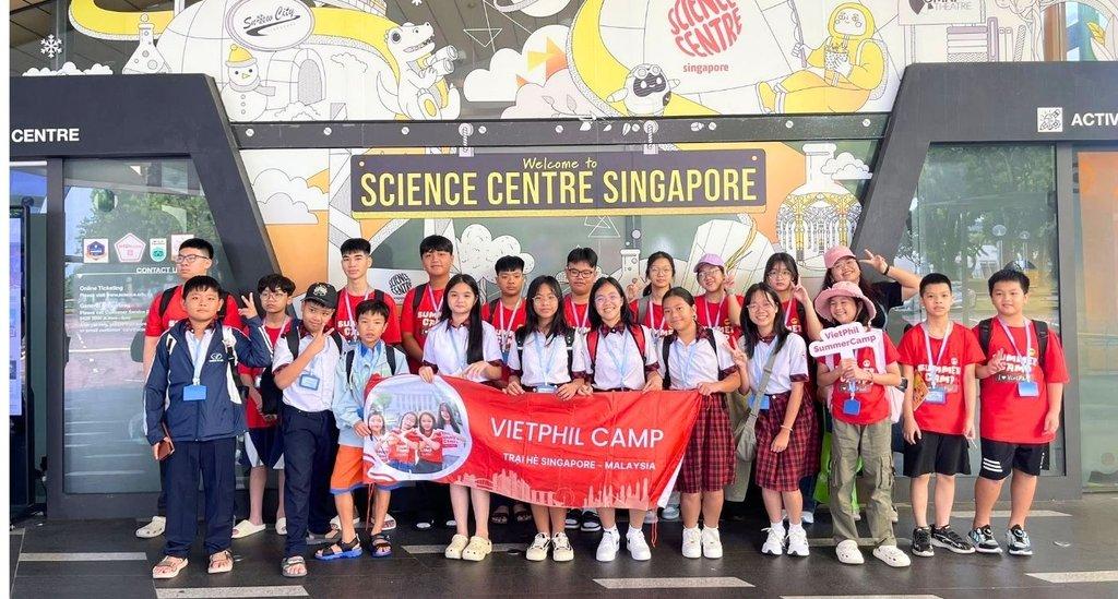 Trai he Quoc Te VietPhil Camp 2026 tai Singapore - Malaysia  - Cover Image