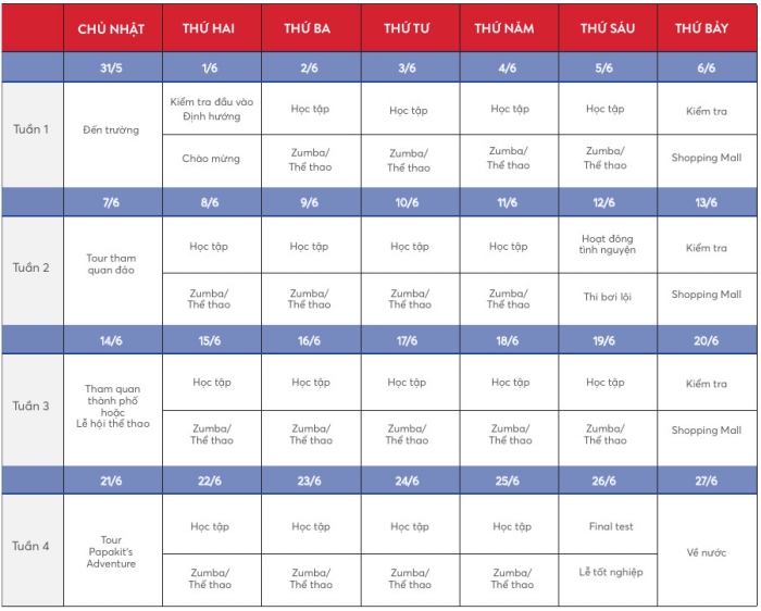 Trại hè tiếng anh EV Academy 12