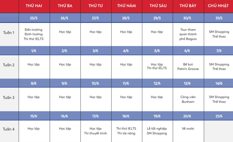 help academy schedule