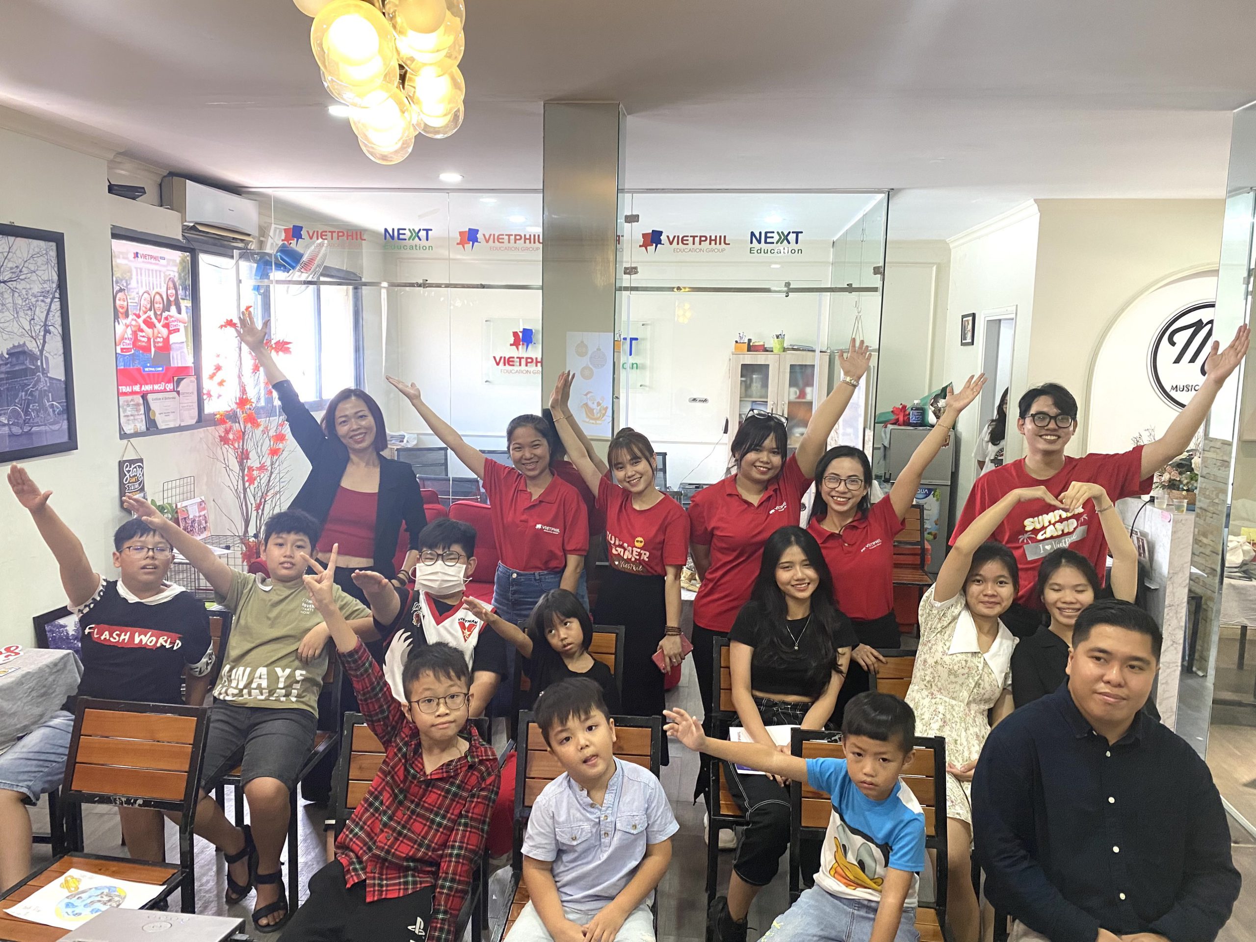 Buổi test trình độ VietPhil