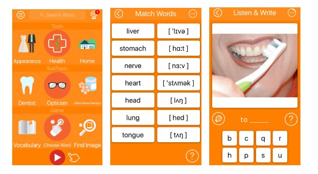 Ứng dụng học tiếng Anh 6000 Words