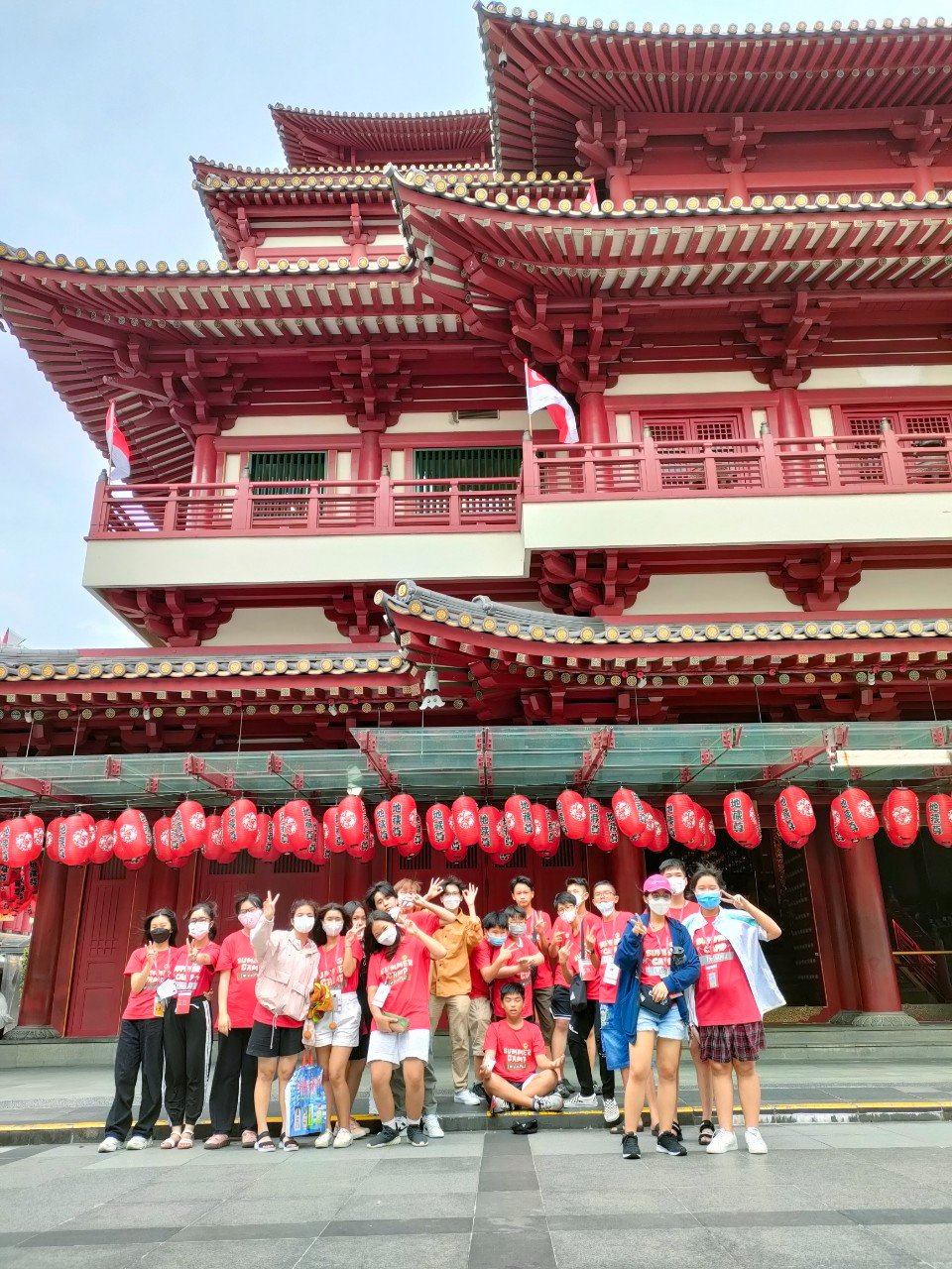 Các học viên VietPhil vô cùng hào hứng khi được tham quan China Town