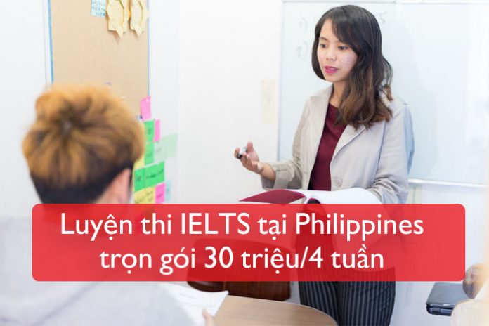 Luyen thi IELTS tai truong Anh ngu Pines Philippines